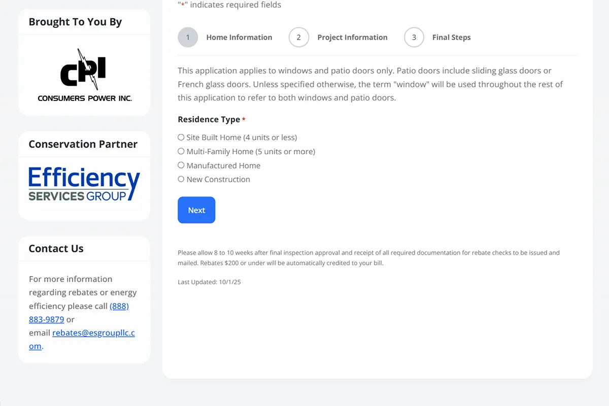 Efficiency Services Group screenshot